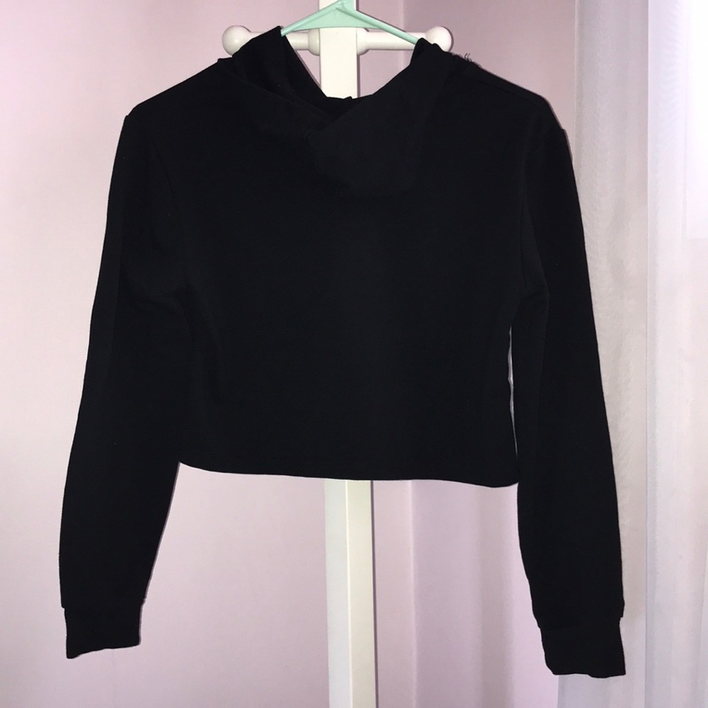 SOLD Polaroid Cropped Hoodie! - Picture 4 of 4